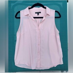 Banana Republic Pink Sleeveless Blouse Size SP